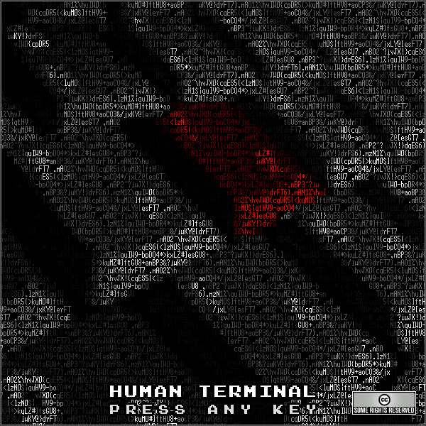 Listen to Human Terminal – »Press any Key« (Rec72 Netlabel)